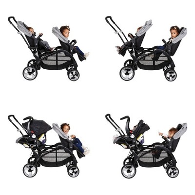 baby trend sit and stand elite double stroller